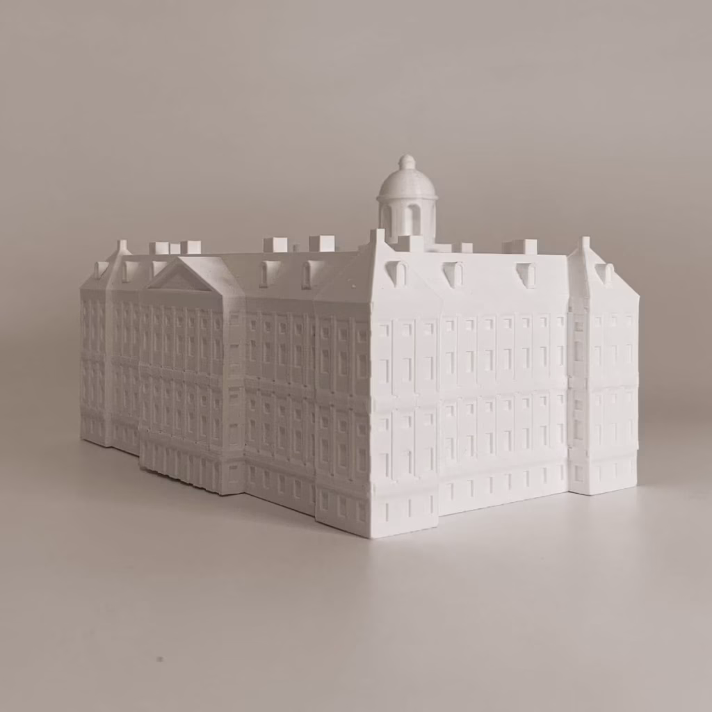 Detail van het miniatuur Paleis op de Dam